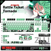 One Punch Man Tatsumaki Theme Anime Keycap Set